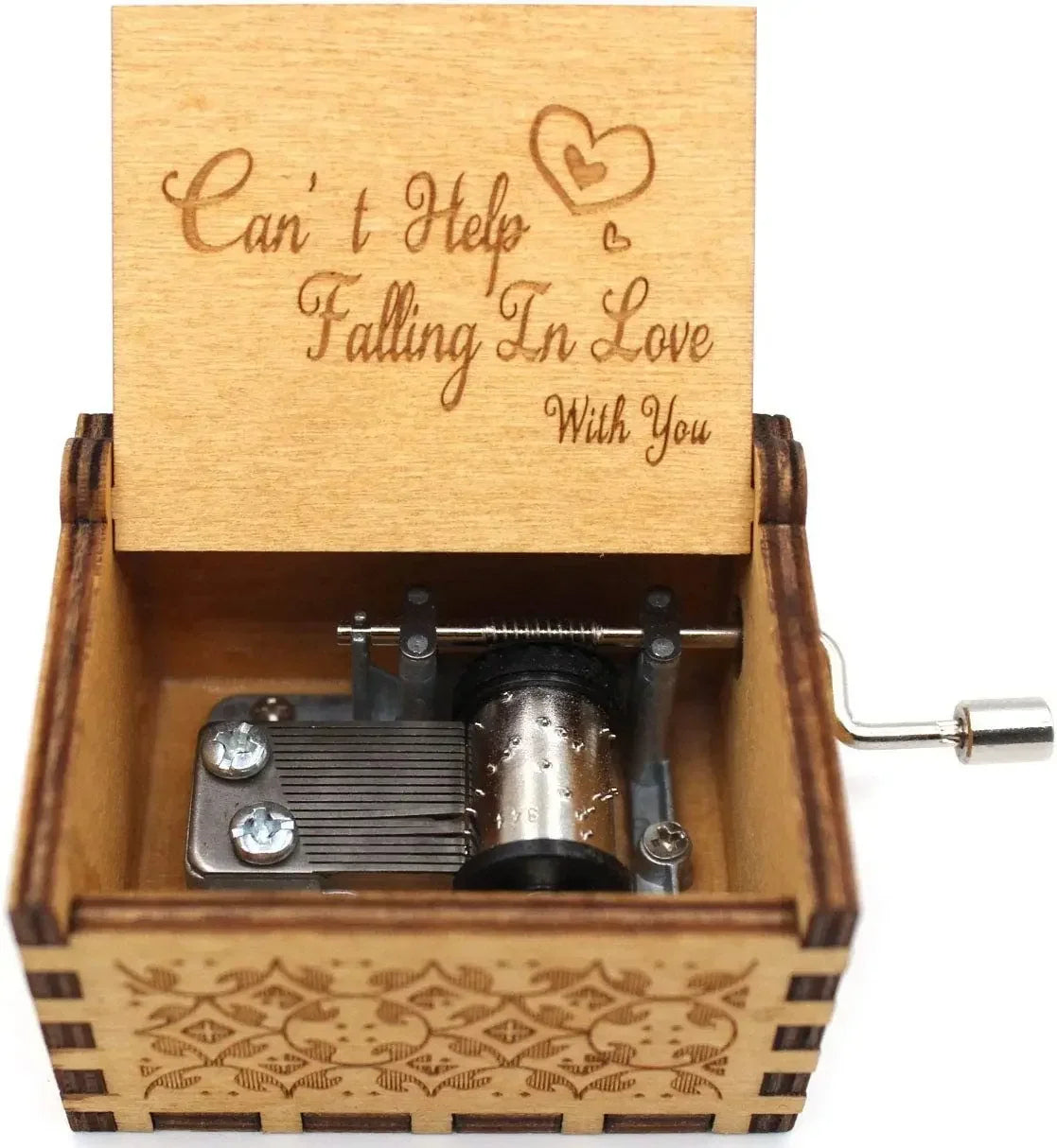 You Are My Sunshine Music Box Hand Crank Birthday Present Valentine's Day