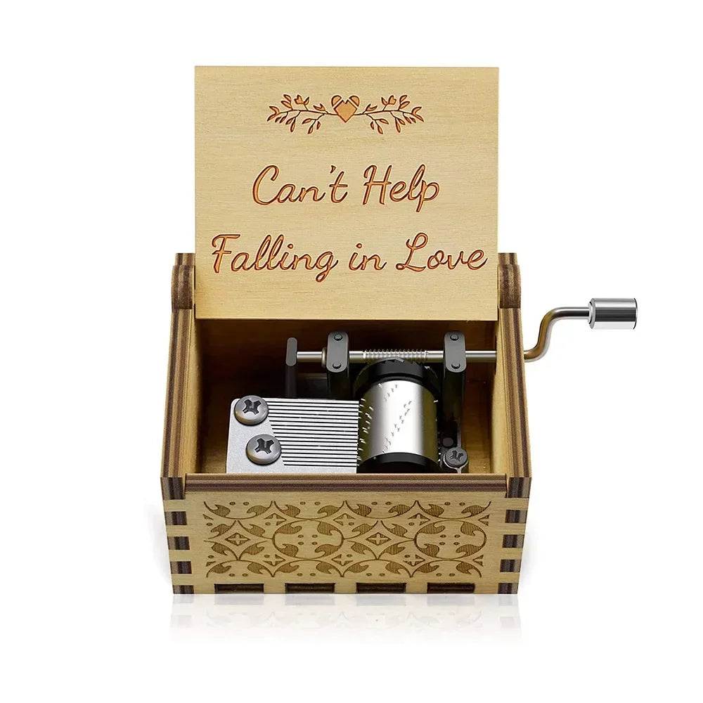 You Are My Sunshine Music Box Hand Crank Birthday Present Valentine's Day