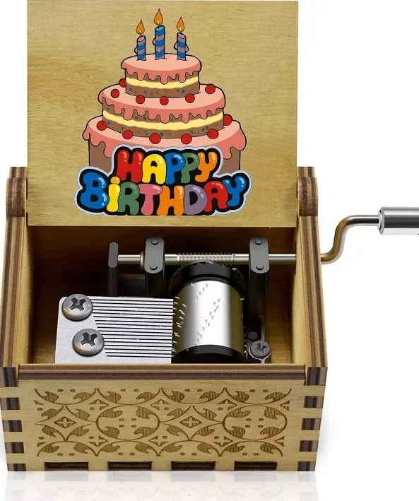 You Are My Sunshine Music Box Hand Crank Birthday Present Valentine's Day