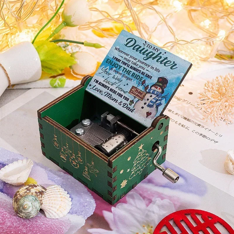 You Are My Sunshine Music Box Hand Crank Birthday Present Valentine's Day