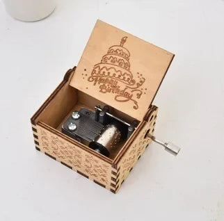 You Are My Sunshine Music Box Hand Crank Birthday Present Valentine's Day