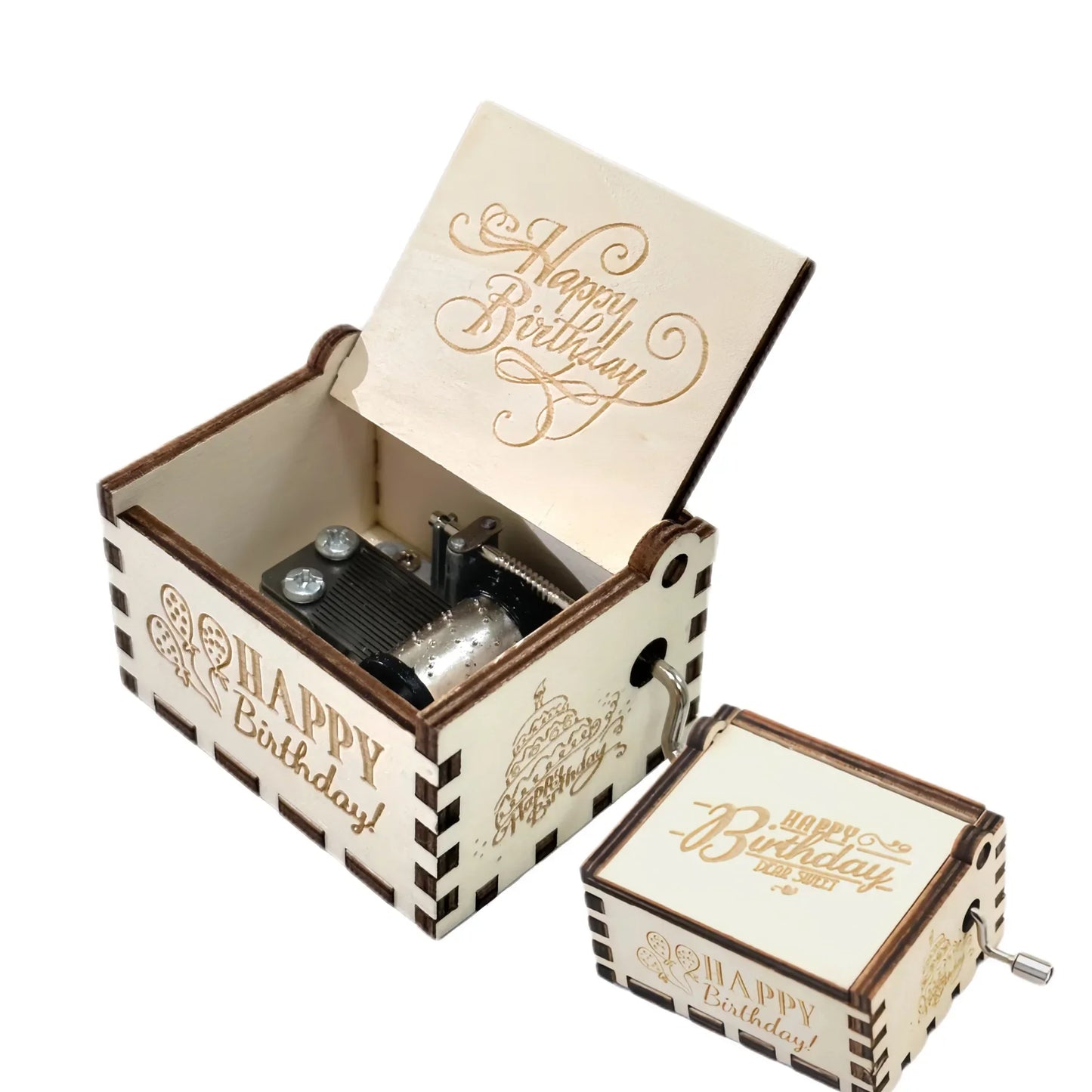 You Are My Sunshine Music Box Hand Crank Birthday Present Valentine's Day